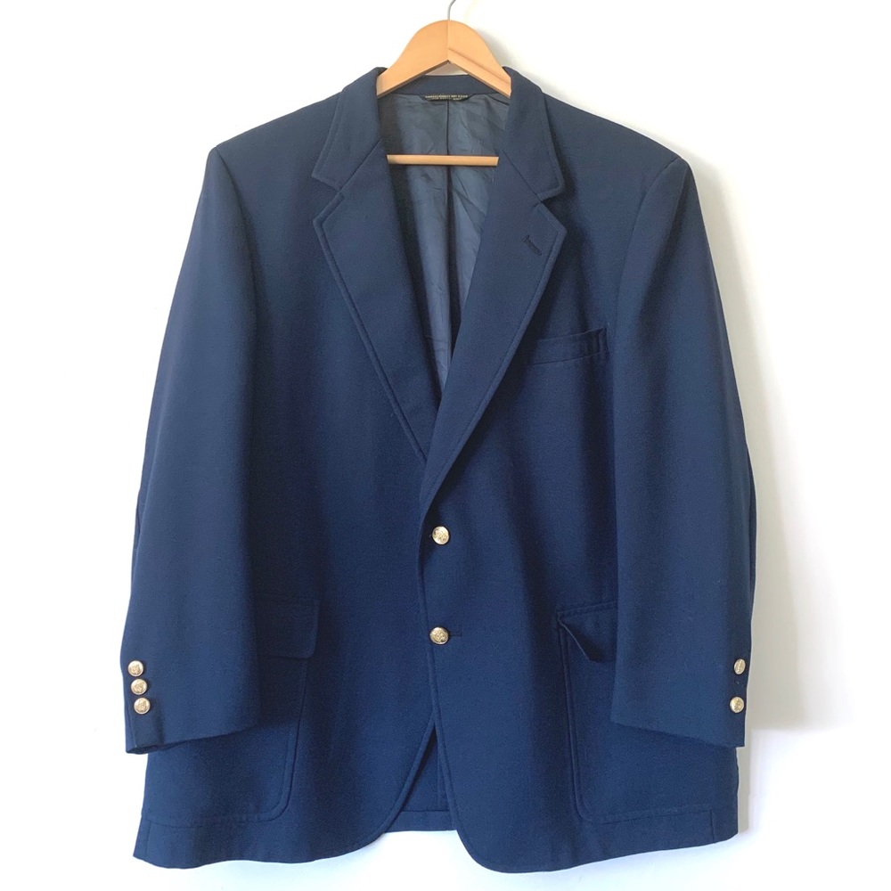 John Weitz Signature Collection Navy Sports Coat